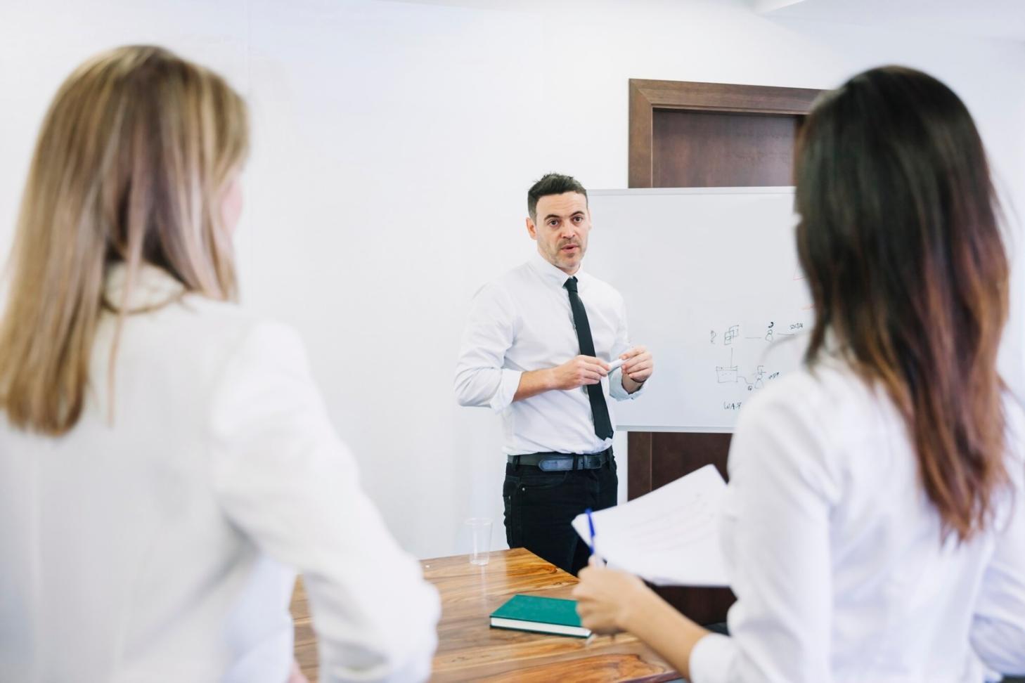 Investment portfolio analysis on tablet